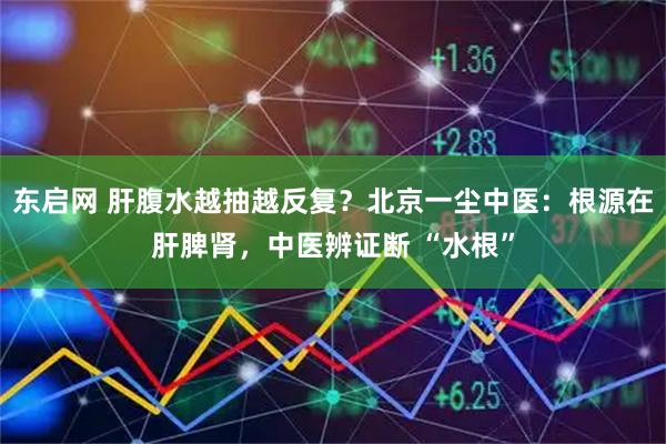 东启网 肝腹水越抽越反复？北京一尘中医：根源在肝脾肾，中医辨证断 “水根”